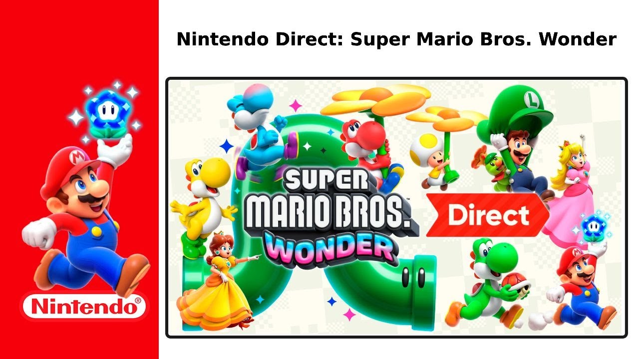 Super Mario Bros Wonder Nintendo Switch Jogos Mídia Física Novo