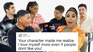 'On My Block' Cast Competes in a Compliment Battle | Teen Vogue screenshot 5