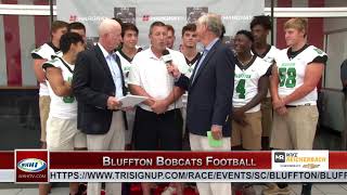 BLUFFTON NEWS | Bluffton Bobcats Football | Media Day 2019 | WHHITV