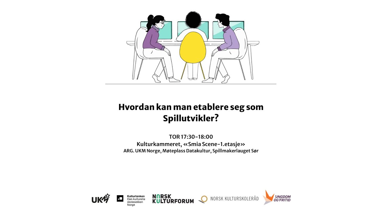 Hvordan etablere seg som spillutvikler - Arendalsuka 2022