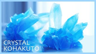 鉱物みたいな琥珀糖の作り方/レンジで簡単/Crystal Kohakuto Recipe/TAROROOM