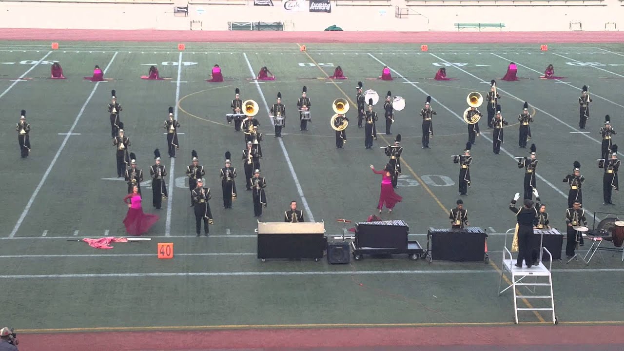 San Pedro High School Golden Pirate Regiment at LAUSD Champs (12/5/15)