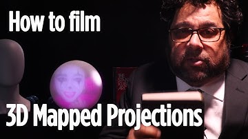 How to film projection mapping installations.