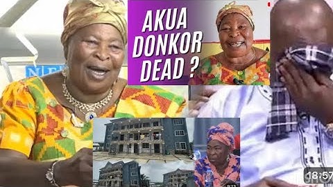 RIP: Akua Donkor last message and the causes of her Death