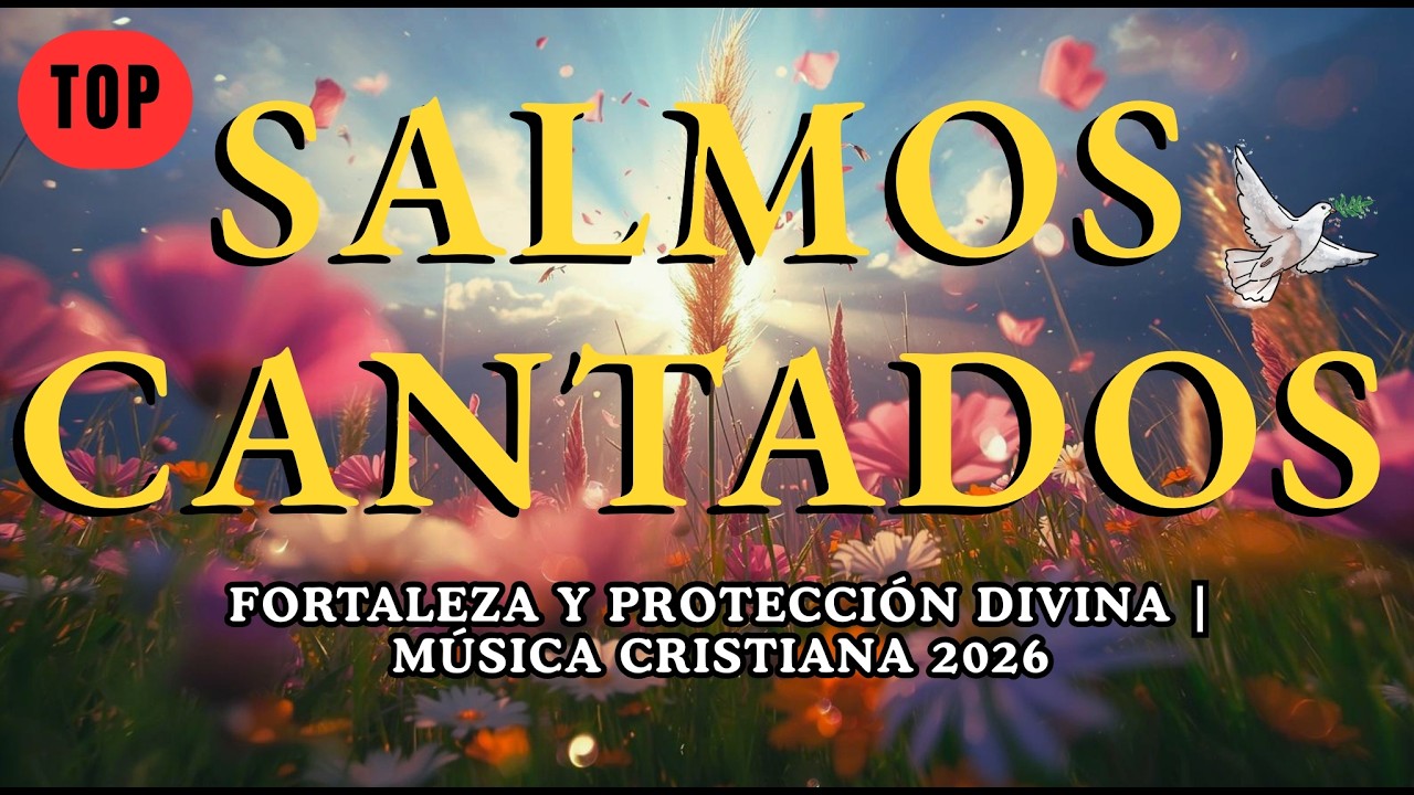 SALMOS CANTADOS para FORTALECER tu FE 🔥 Música Cristiana - YouTube