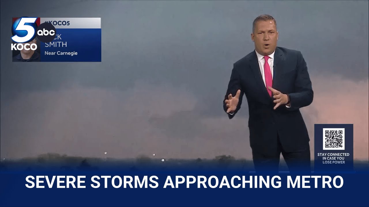 Tracking severe thunderstorms amid a tornado watch across Oklahoma ...