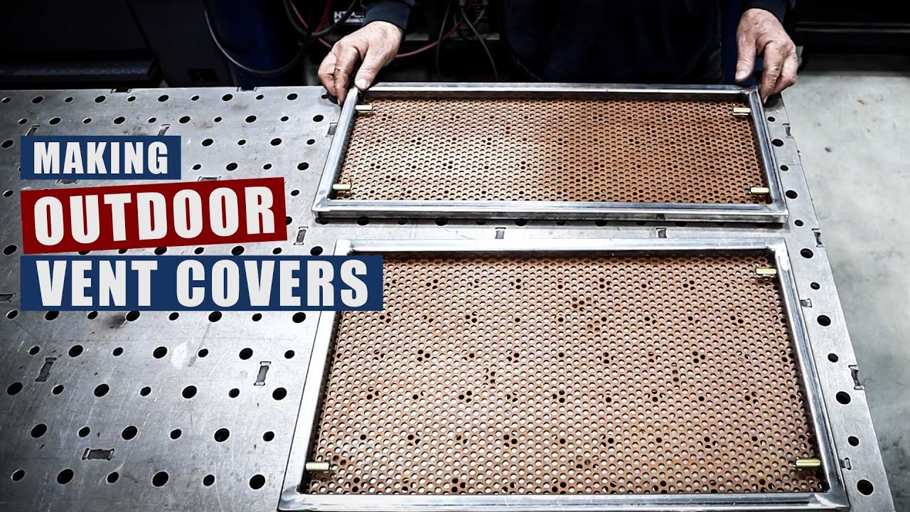 Making Outdoor Vent Covers | JIMBO'S GARAGE - YouTube