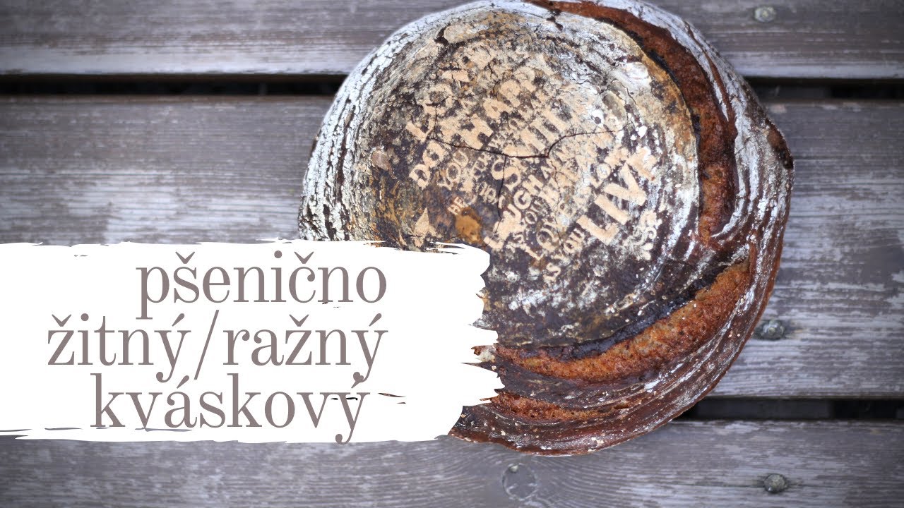 RECEPT #3 | Základný pšenično žitný/ražný kváskový