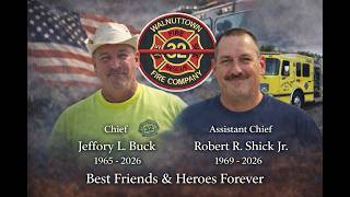 Joint Funeral Services for Chief Jeffory L. Buck and Assistant Chief Robert R. Shick, Jr