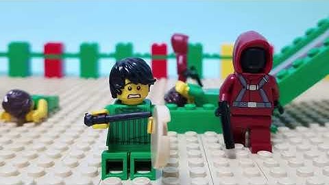 Squid Game Full Stop Motion Animation In Zombie 레고 오징어게임+좀비 풀버젼