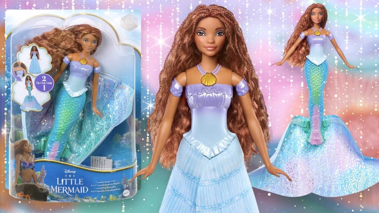 Disney The Little Mermaid Transforming Ariel Fashion Doll : Target