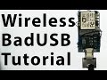 Wireless badusb tutorial  esp8266