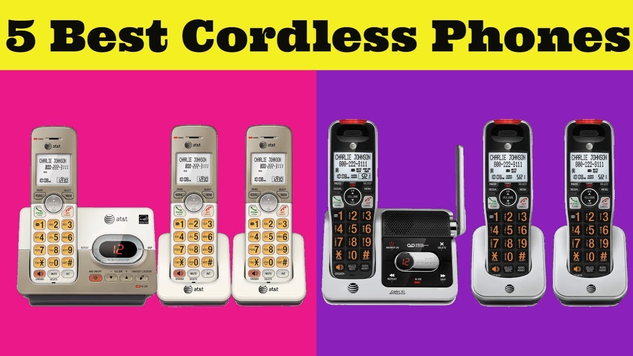 Top 5 Best Cordless Phones 2020 YouTube