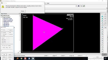 Analysis of CST Element by using ANSYS APDL