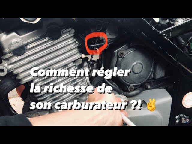 Comment régler la richesse de son carburateur -Tuto Moto Magazine 