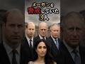 メーガンを警戒していた3人 #イギリス王室 #雑学 #メーガン
