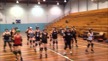 Dead End Derby - Dancing the Cha Cha on skates