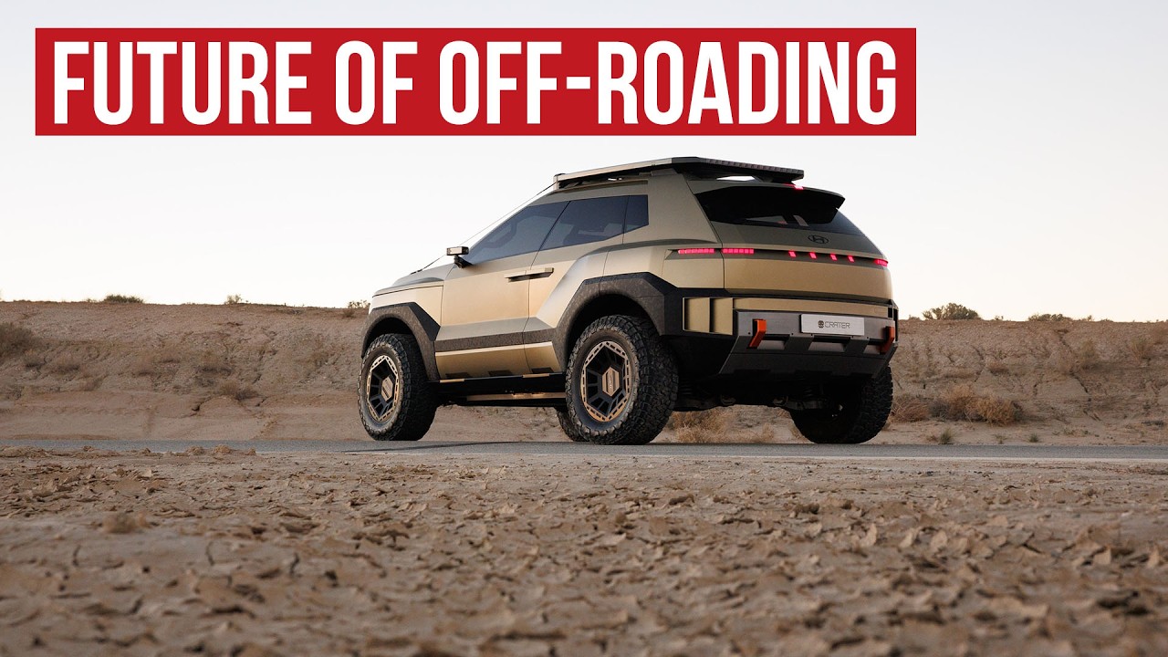 Внедорожник Hyundai Crater стирает грань между старым и новым