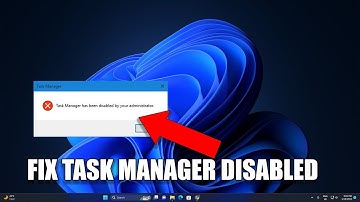 How To Fix Task Manager has been disabled by your Administrator in Windows 11
