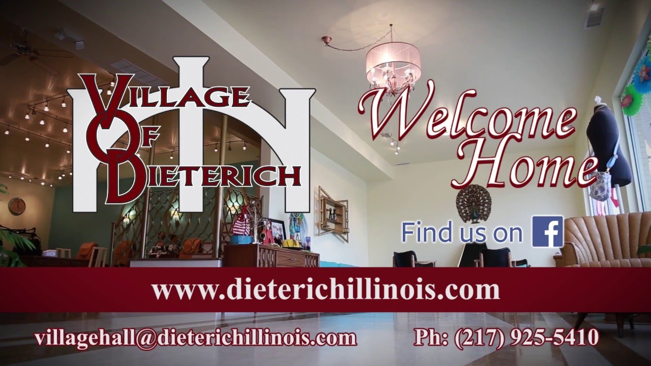 Home to the Village of Dieterich, Illinois YouTube