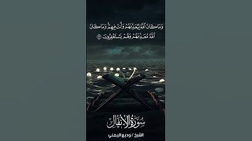 سورة الأنفال | Al-Anfāl | آية 33 | الشيخ وديع اليمني