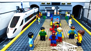 LEGO Человек Паук Приключение Супер Героя в Метро ЛЕГО Мультфильм