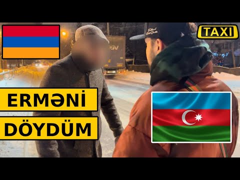 ERMƏNİ TAKSİSİNDƏ AZƏRBAYCAN MAHNISI QOŞDUM - ERMƏNİLƏRLƏ DAVA ( RUSSİA MOSCOW )