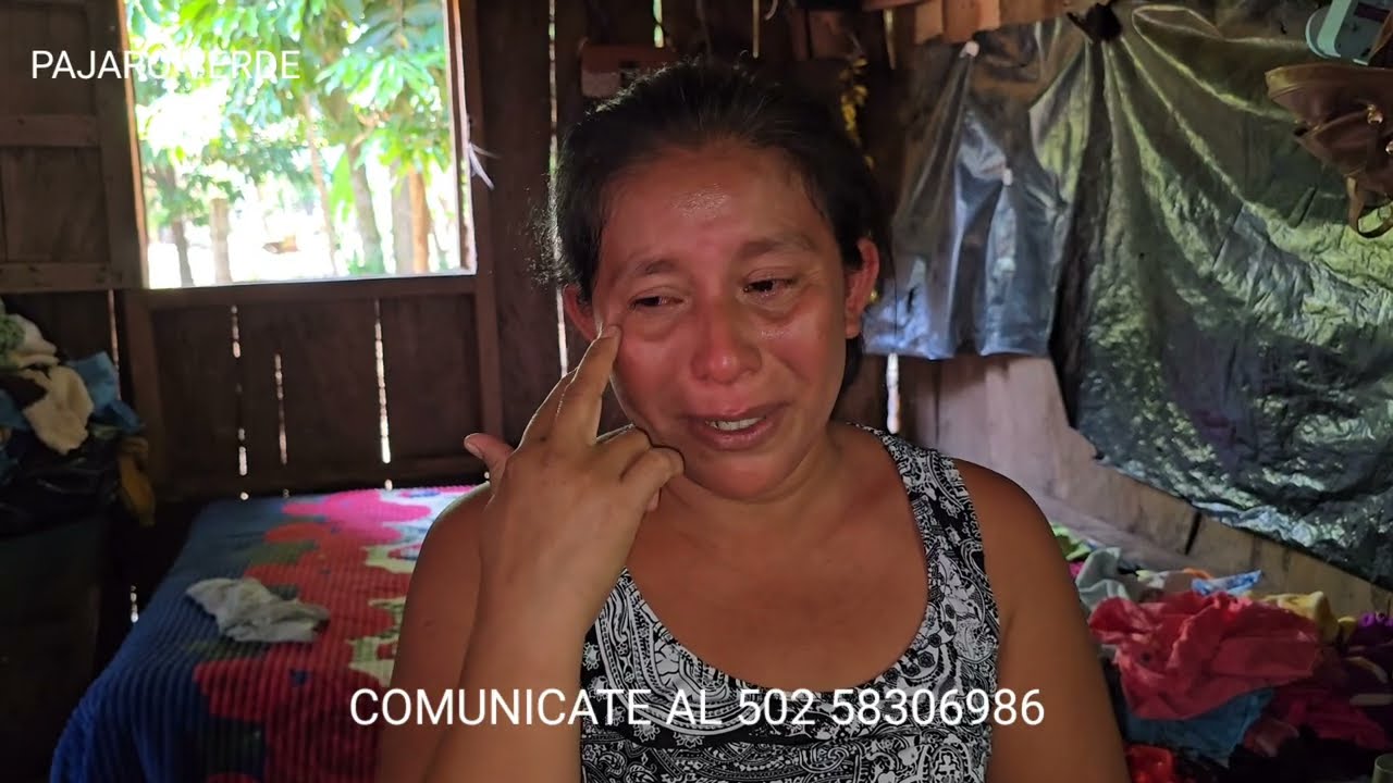 Hoy vine a encontrar muy triste a doña Zoila por que ya no aguanta ver a su hija que no tiene recto