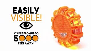 Haylo Safety Flare by Boundery - Get the brightest road flare made.