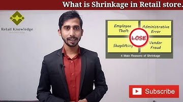 4 Sources of Retail shrinkage. हिंदी में। By Retail knowledge