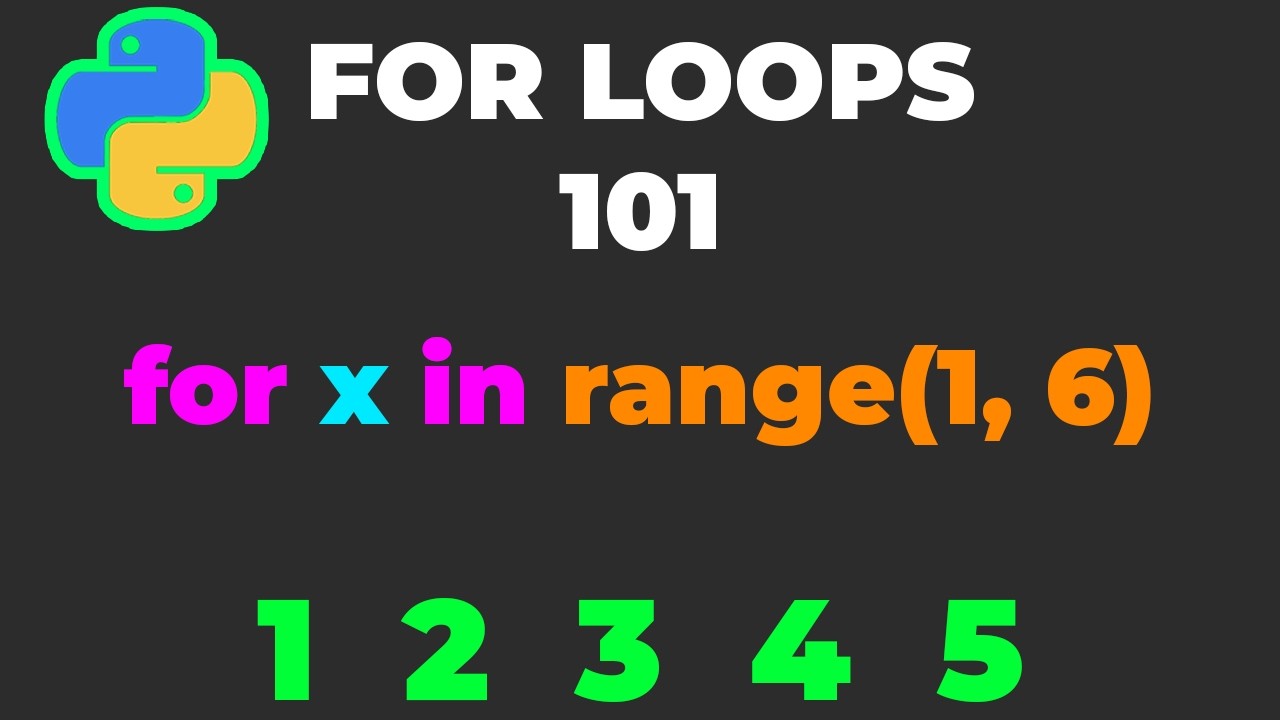 Master Python For Loops in 5 Minutes! - YouTube