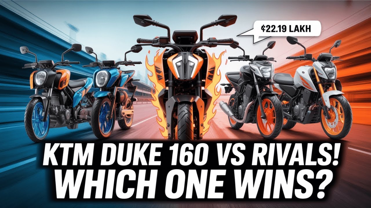 Duke Banta Rival KTM Duke 160 vs Rivals – Best Bike Under ₹2.2 Lakh? | Full Comparison ...