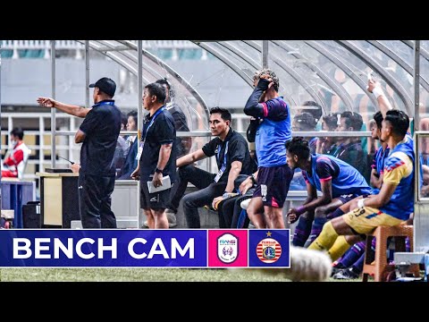 SUASANA &amp; REAKSI BANGKU CADANGAN RANS NUSANTARA FC VS PERSIJA