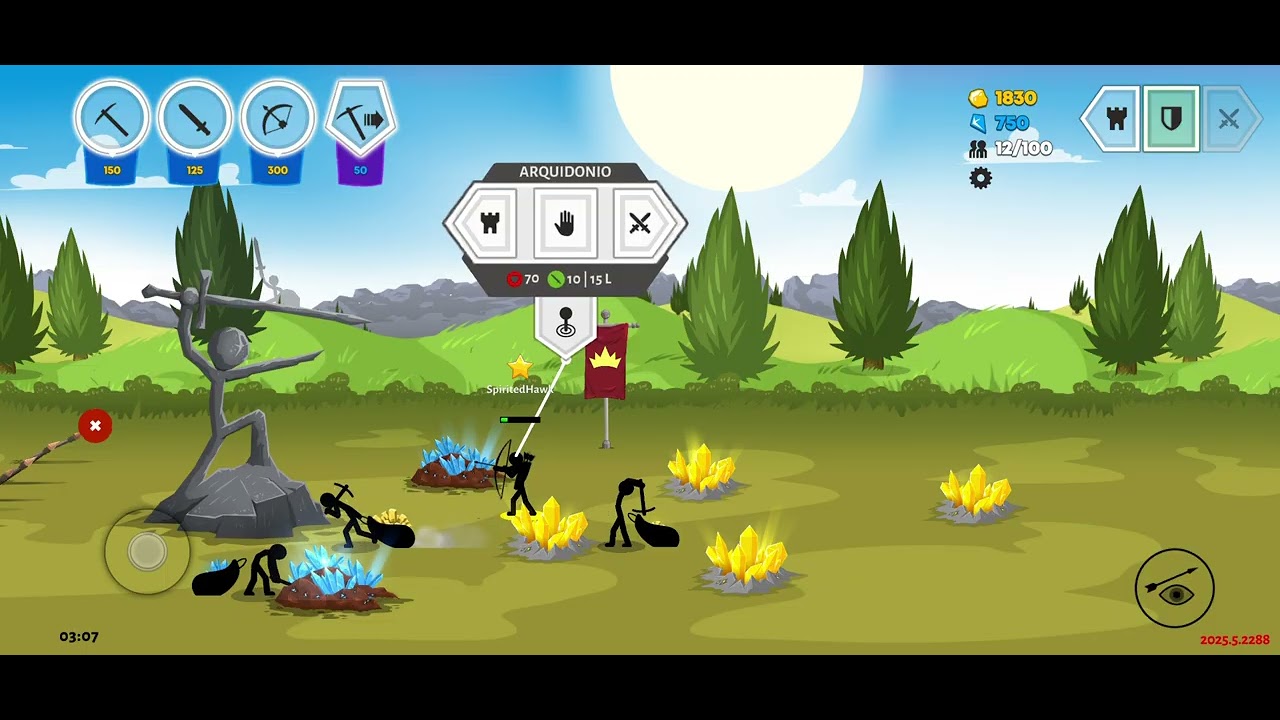 PROBANDO STICK WAR: SAGA