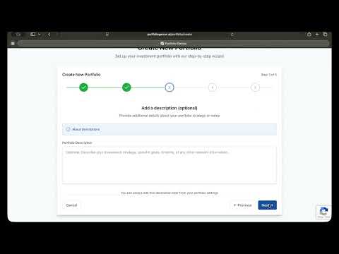 How to Create Your First AI Portfolio with Portfolio Genius