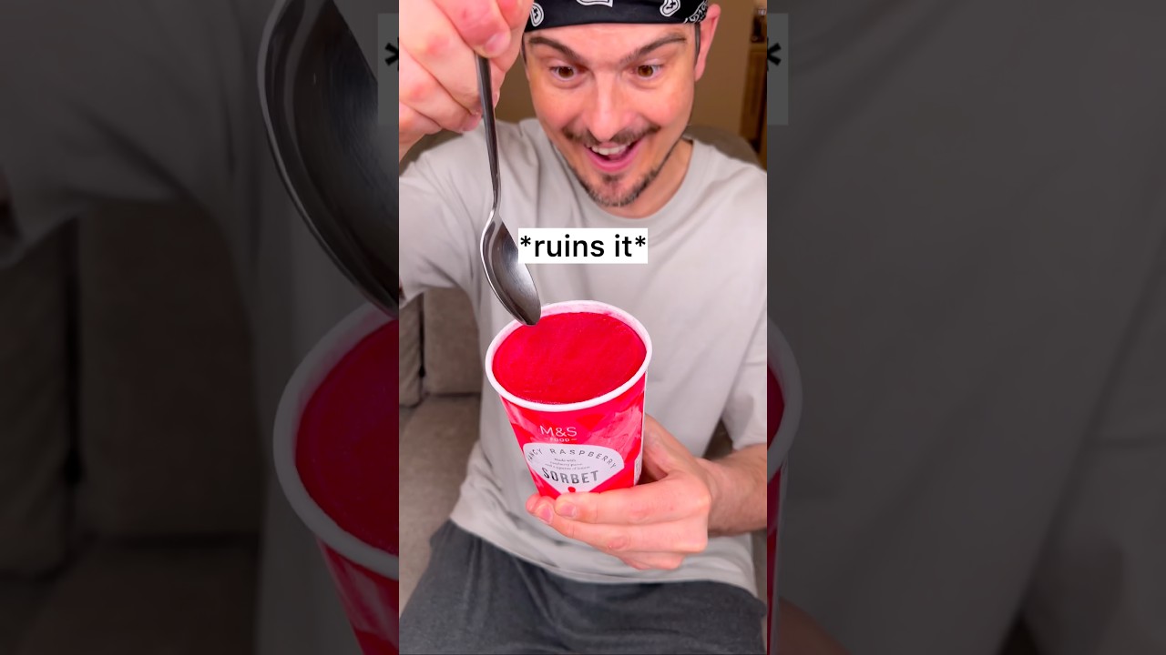Do you eat ICECREAM so it stays FLAT?👀❤️🍧~ CHEFKOUDY