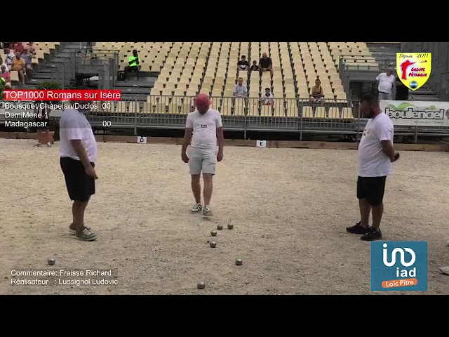 Miniature de la vidéo : Top1000 Romans-Sur-Isère Demi-finale Chapeland vs Madagascar