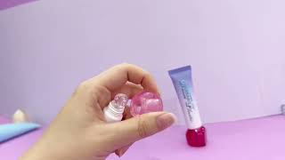 Lipgloss tube with clear applicator and speacial shape screw cap screenshot 4