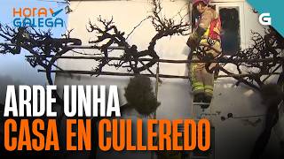 🔥ARDE unha casa en CULLEREDO | HORA GALEGA