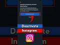HOW TO DELETE INSTAGRAM ACCOUNT #shorts#howto #youtubeshorts #instagram #account#solution #tech