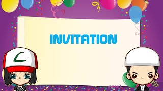 Invitation - English Conversation