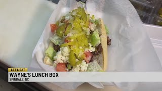 Let's Eat at Wayne's Lunchbox in Spindale, N.C.