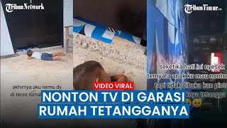 VIRAL Bocah Laki-laki Ngintip Sambil Tiduran di Teras Tetangga, Bikin Hati Ibu Teriris