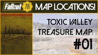 💀Fallout 76 || Toxic Valley 1 (Treasure Map Location)💀