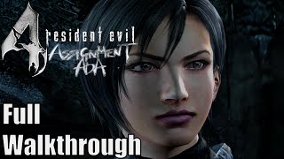 Resident Evil 4 Assignment Ada Full Walkthrough [goldiex]