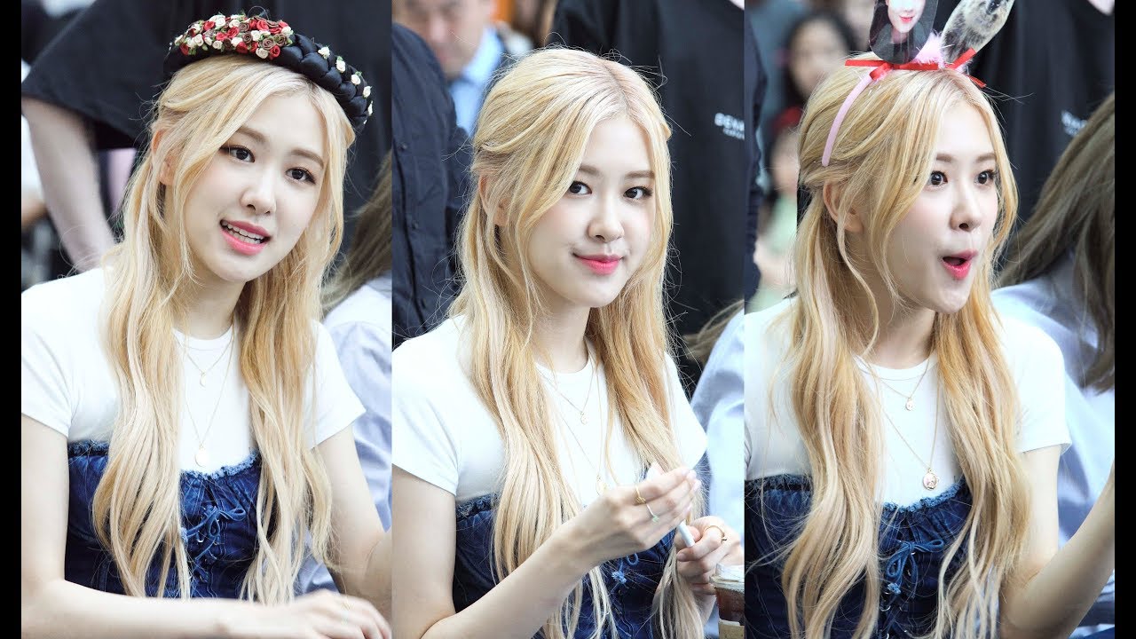 BLACKPINK(블랙핑크) ROSE(로제) photobook fansigning Event fancam [190630 포토북 발매기념 팬사인회 세로 직캠 영상]