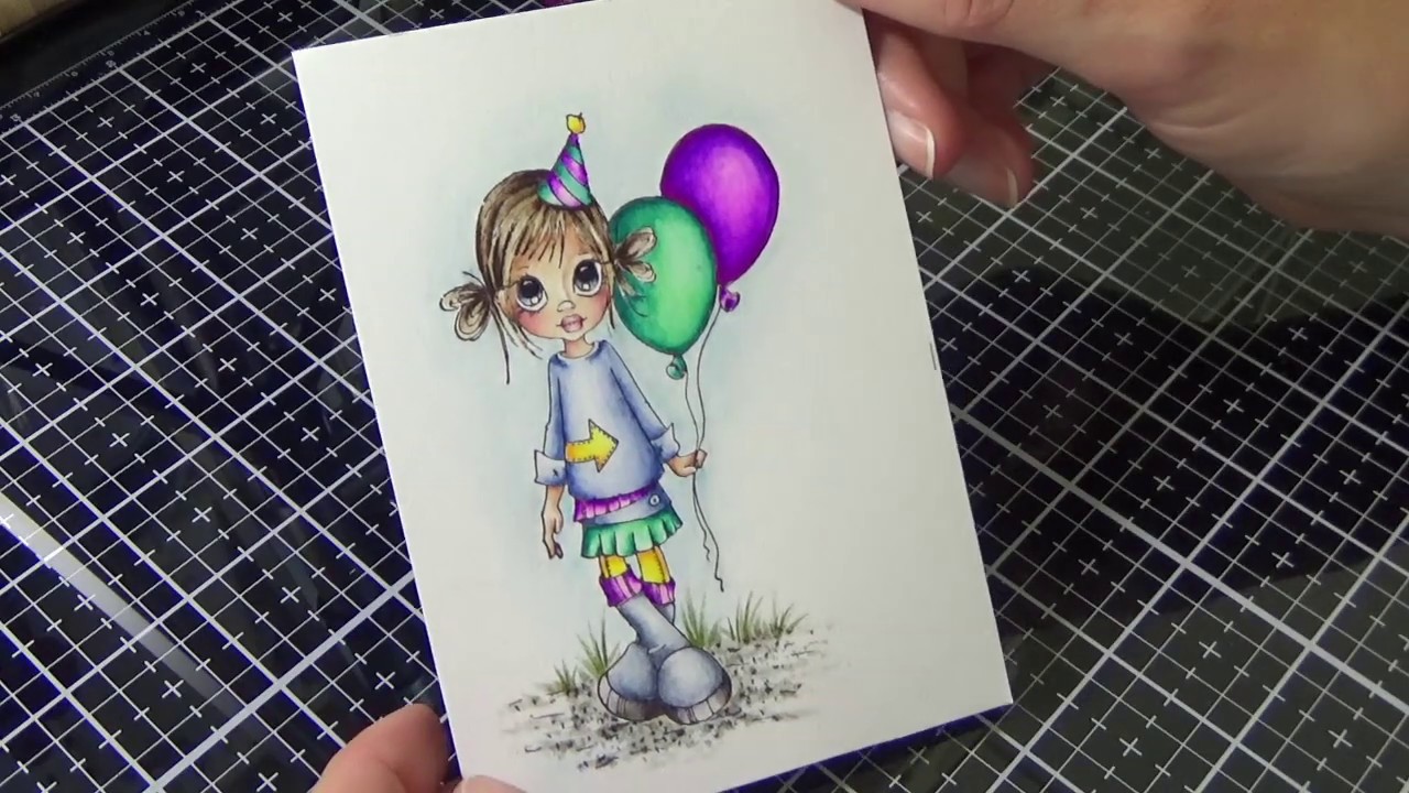 Zig Clean Color Real Brush Markers - Sky and Ground Coloring - YouTube