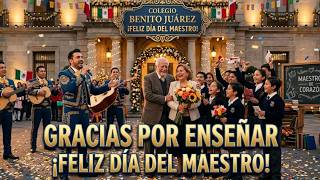 Canción para el Día del Maestro 🎓 | Gracias por Enseñar | Mariachi 15 de Mayo