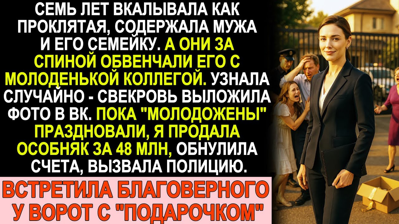 Муж тайно женился на любовнице. Продала наш дом за 48 млн — он орал под воротами как резаный
