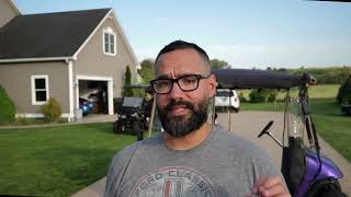 I took a bumpy ride in a golf cart for this footage. A2C mag safe phone mount review